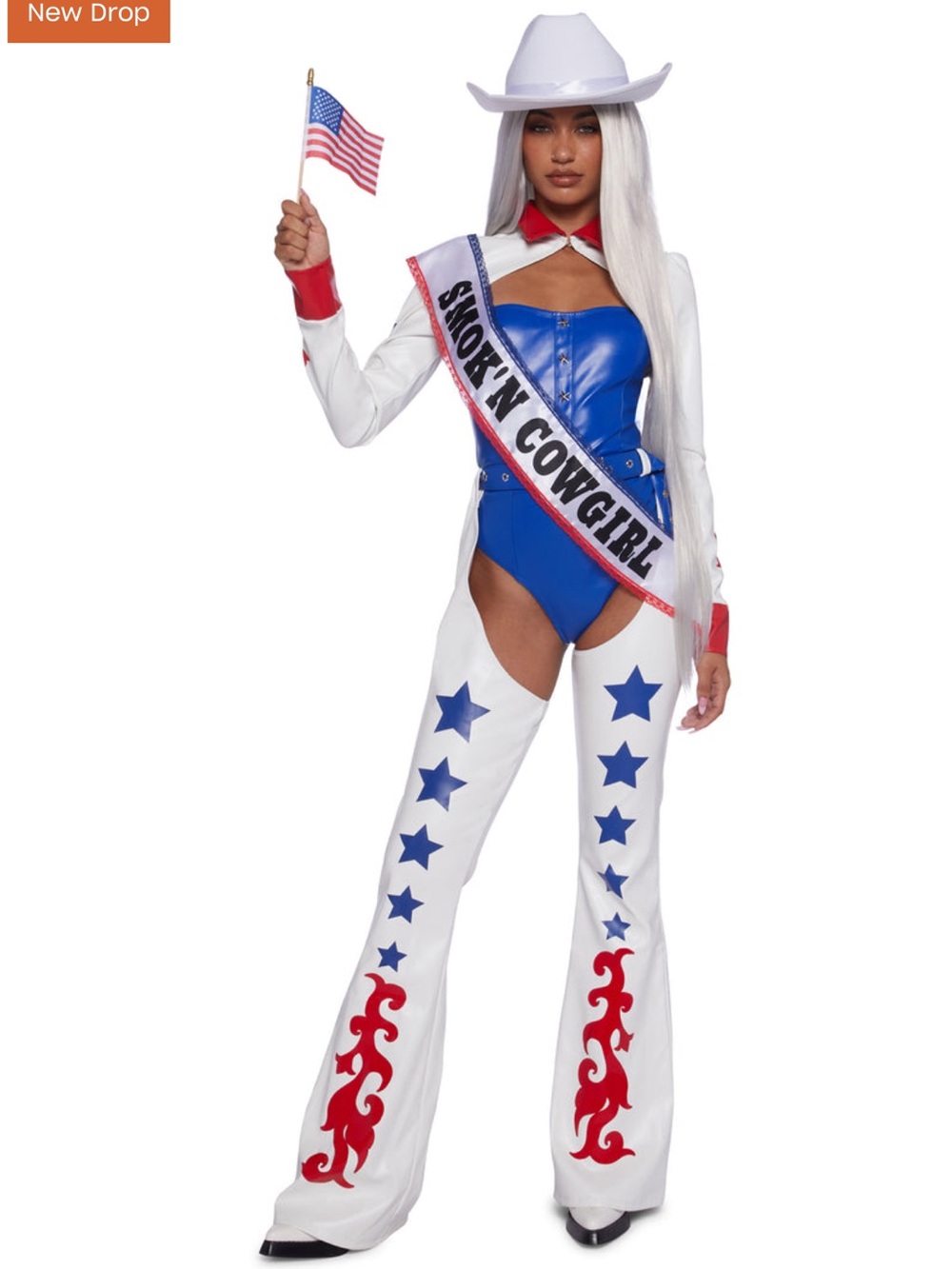 Dolls Kill  Cowboy Carter - Ain't Texas costume and wig